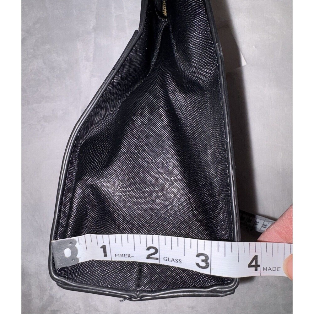 TRINA TURK Double Handle Crossbody BLACK w/ Front Slip Pocket TTT-2011 NWT - Picture 10 of 10